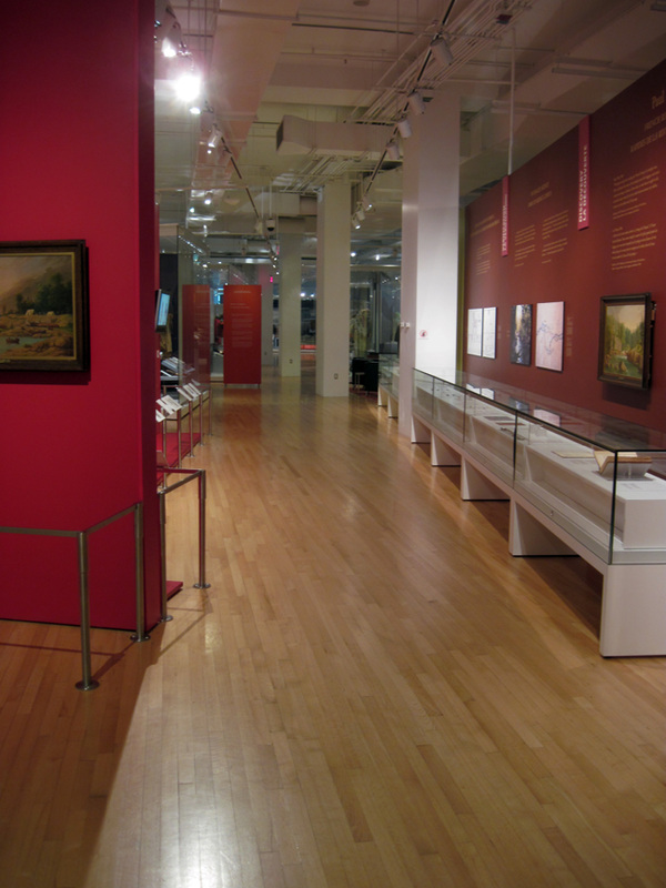 overview of gallery for indigenous people at the ROM